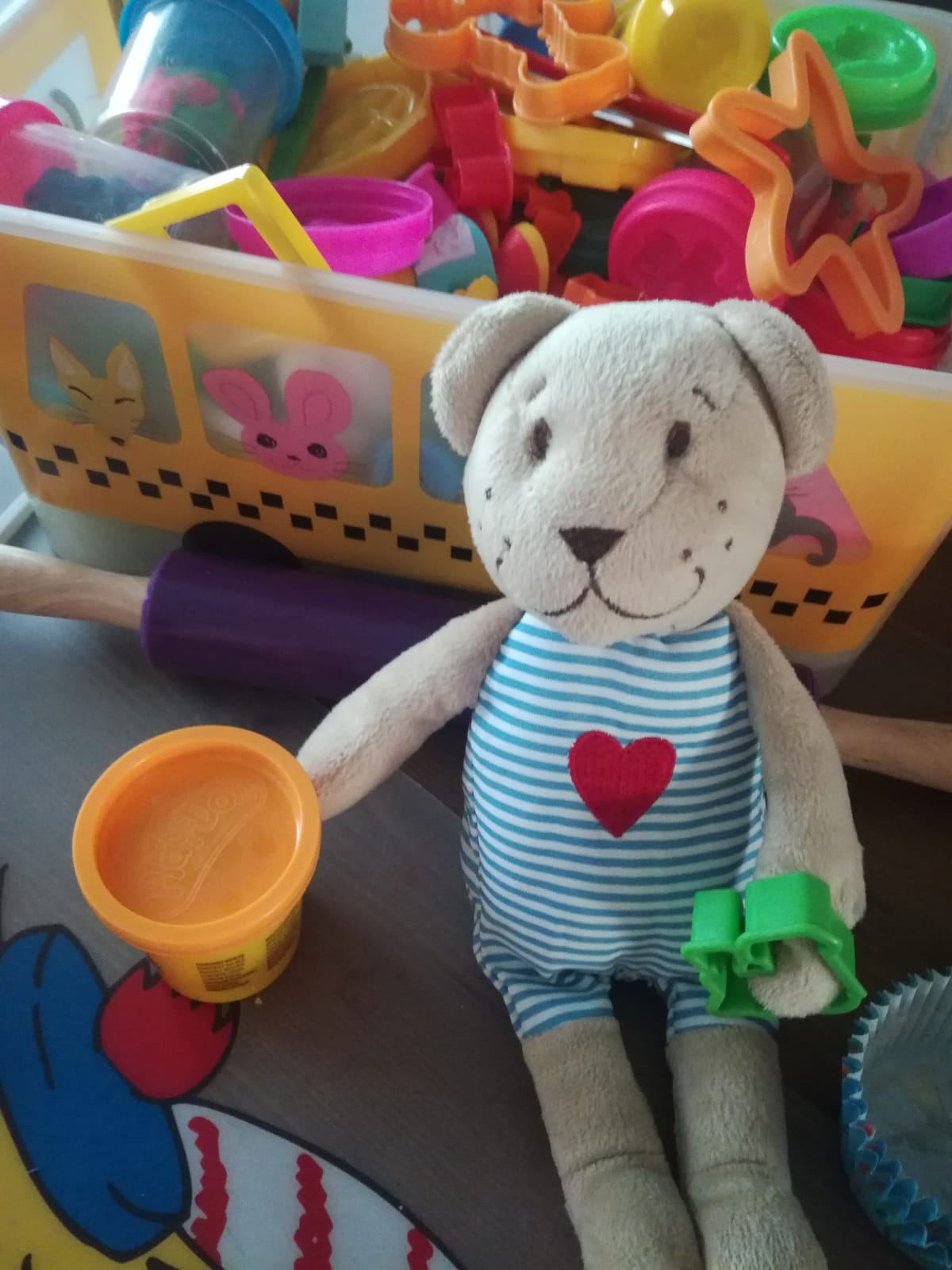 Päiväkerho Ruskolla pehmonalle ja leluja