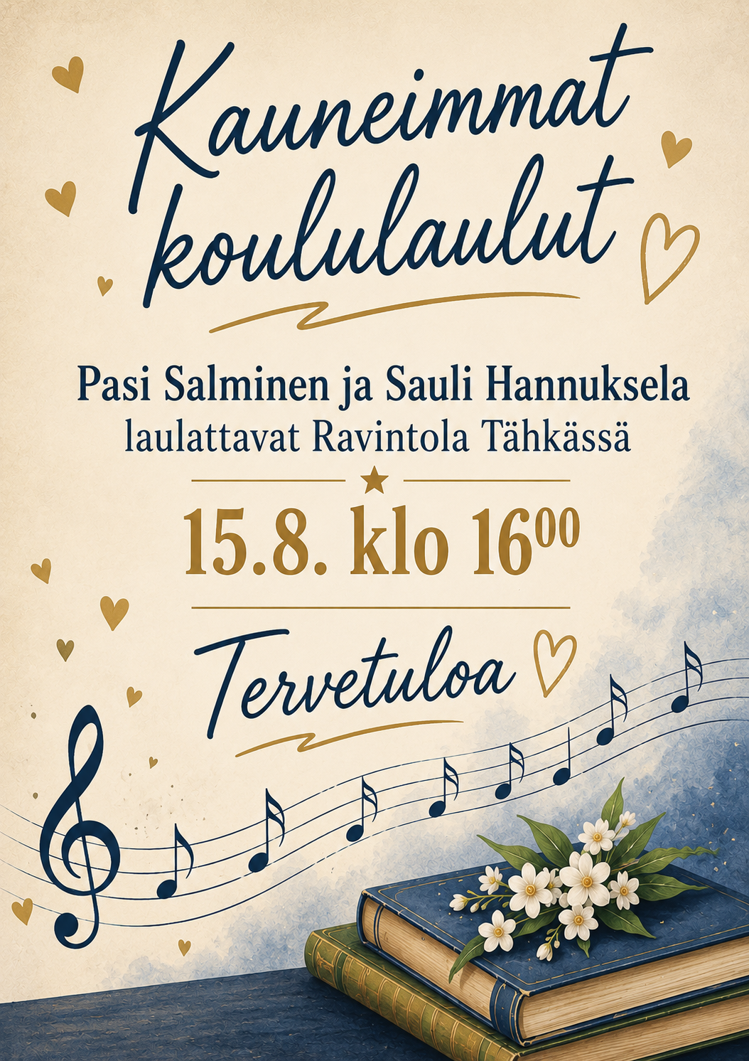 tekstimainos tapahtumasta